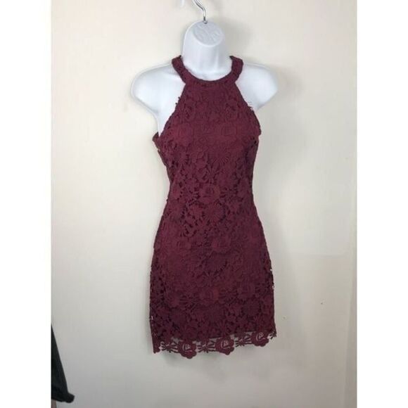 Lulus dress Dark purple size  XS…0524 - Picture 1 of 8